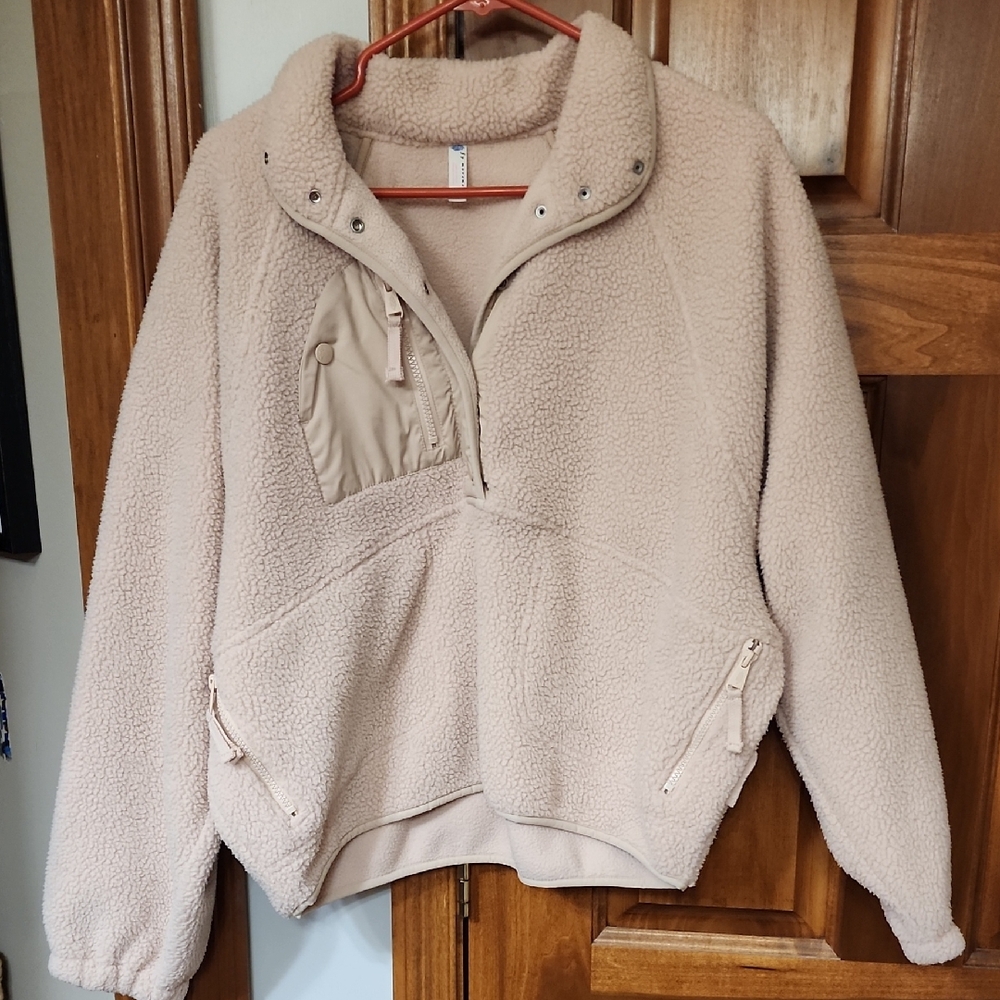 Free People Sherpa Pullover